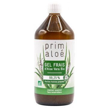 Pur Gel à boire Aloé Vera Bio 99,35pc 1 Litre - Prim Aloe