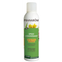 Spray assainissant Orange douce Ravintsara 150ml - Pranarôm spray bactéricide et virucide Aromatic provence