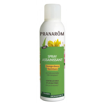 Spray assainissant Orange douce Ravintsara 150ml - Pranarôm