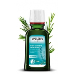 Huile capillaire nourrissante au Romarin cheveux secs et abîmés 50ml - Weleda