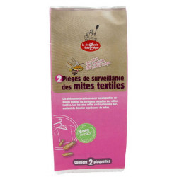 Contrôle des mites textiles 2 plaquettes 2gr - La Droguerie Ecologique