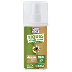 Spray répulsif textile tiques 100ml - Aries