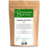 Tisane Régulation des sucres 30gr - Herboristerie de France gymnema sylvestris cosse de haricot Aromatic provence