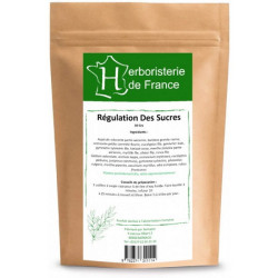 Tisane Régulation des sucres 30gr - Herboristerie de France