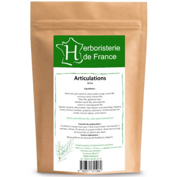 Tisane Articulations 30 gr - Herboristerie de France