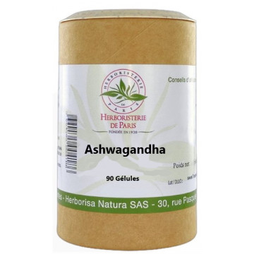 Ashwagandha 90 gélules Herboristerie De Paris