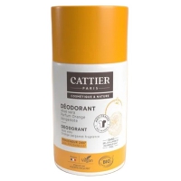 Déodorant roll on Bergamote Orange anti traces 50 ml - Cattier deodorant peau sensible cattier Aromatic provence