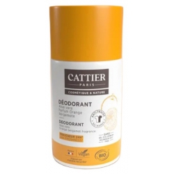 Déodorant roll on Bergamote Orange anti traces 50 ml - Cattier