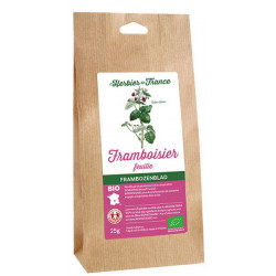 Tisane Framboisier feuille 25gr - L'Herbier de France