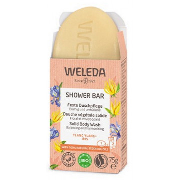 Douche végétale solide Ylang Ylang Iris 75 gr - Weleda