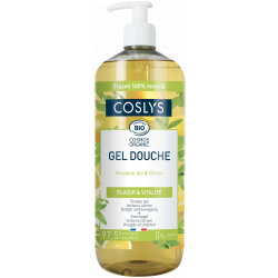 Gel douche Verveine citron 1 Litre - Coslys