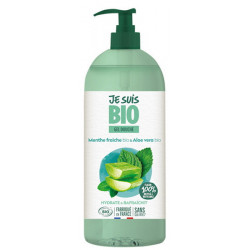 Gel douche Menthe fraîche Aloe Vera 1 Litre - Je Suis Bio