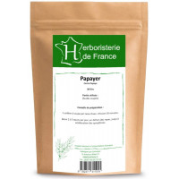 Tisane Papayer feuille 30 gr - Herboristerie de France digestion difficile Aromatic provence