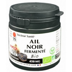 Ail Noir fermenté Bio 90 gélules Végétales - Vecteur Santé