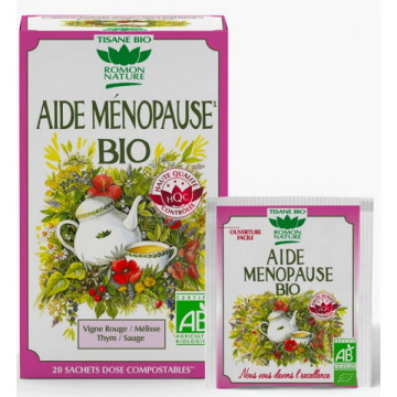 Tisane Aide Ménopause bio 20 sachets - Romon Nature