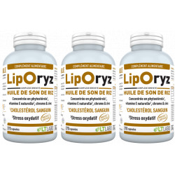 Liporyz Lot de 3 x 270 capsules - LT Labo