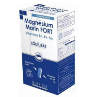 Magnésium marin Fort - Nutrigée Magnésium Marin Fort, B6, B9, Fer 60 comprimés Aromatic provence