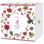 Coffret Gourmand aux 4 infusions de Noël bio 40 sachets - Provence d'Antan