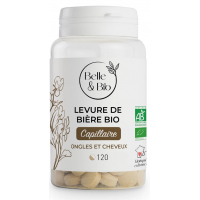 Levure de bière BIO 120 comprimés - Belle et Bio digestion transit beauté Aromatic provence