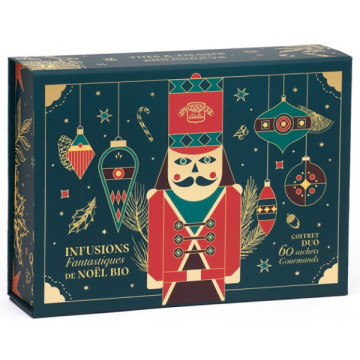 Coffret tisanes et thés fantastiques de Noël bio 60 sachets - Provence d'Antan