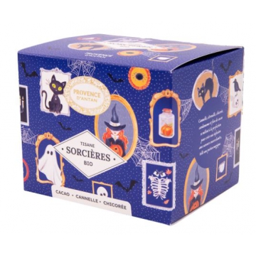 Tisane Bio Sortilège des sorcières 20 sachets Recharge carton - Provence d'Antan