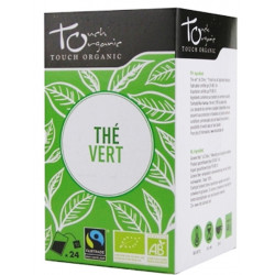 Thé vert bio 24 sachets  - Touch Organic