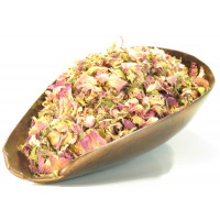 Tisane Rose de Damas pétales bio 100gr - Herboristerie de Paris revitalisant adoucissant des muqueuses Aromatic provence