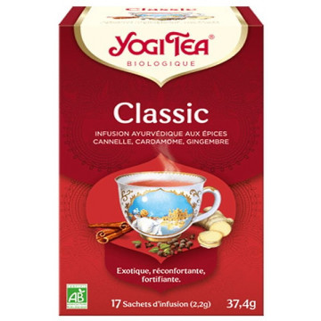 Infusion ayurvédique épicée Classic 17 sachets - Yogi Tea
