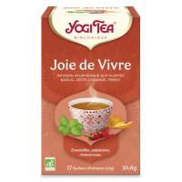 Infusion Joie de vivre 17 infusettes - Yogi tea énergie et moral retrouvé Aromatic provence