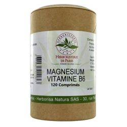 Magnésium Vitamine B6 200 gélules - Herboristerie de Paris