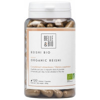 Reishi bio 120 gélules végétales - Belle et Bio Champignons biologiques Aromatic provence