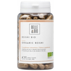 Reishi bio 120 gélules végétales - Belle et Bio