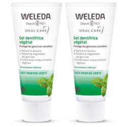 Lot Gel dentifrice végétal Sensibilités gingivales 2x75 ml - Weleda