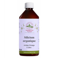 Silicium organique 1 litre 35mg de silicium - Herboristerie de Paris silicium organique Aromatic Provence