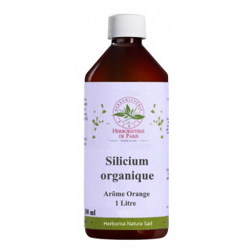 Silicium organique 35mg silicium  1 litre - Herboristerie de Paris