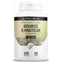 Bourse à pasteur 210mg 200 gélules - GPH DIffusion règles normales Aromatic provence