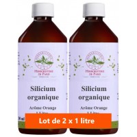 Lot de 2 Silicium organique 35 mg silicium 2x1 Litre Herboristerie de Paris ortie aide articulations Aromatic provence