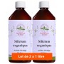 Lot de 2 Silicium organique 35 mg silicium 2 x 1 Litre - Herboristerie de Paris