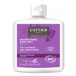 Shampoing soin 2 en 1 Cheveux bouclés 250ml - Cattier