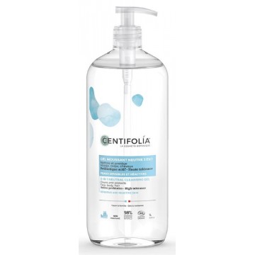 Gel moussant neutre 3 en 1 1 Litre Centifolia