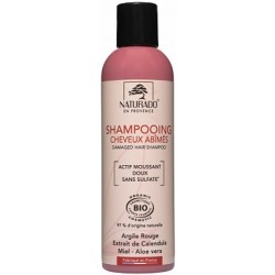 Shampooing Cheveux abîmés 200ml sans sulfates  - Naturado