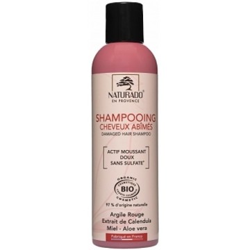 Shampooing Cheveux abîmés 200ml sans sulfates  - Naturado