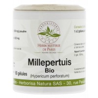 Millepertuis bio 250mg 60 gélules - Herboristerie de paris dépression légère fatigue psychique Aromatic provence