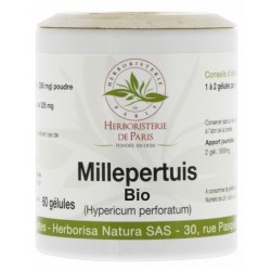 Millepertuis bio 250mg 60 gélules - Herboristerie de paris