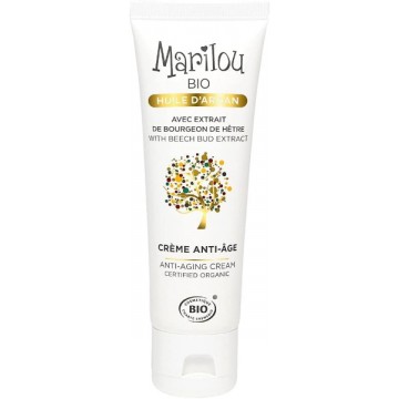 Crème anti âge à l'huile d'Argan 50 ml - Marilou Bio