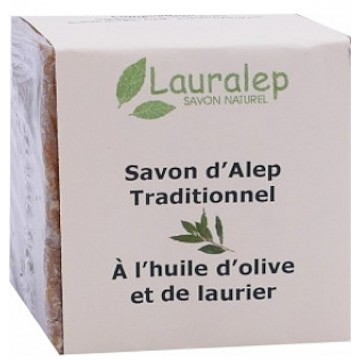 Savon d'Alep Traditionnel 200 gr - Lauralep