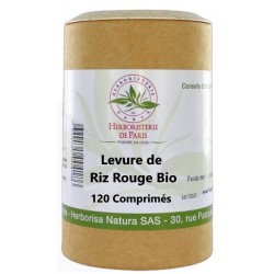 Levure de riz rouge bio 120 comprimés - Herboristerie de Paris