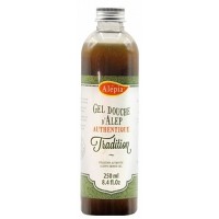 Gel douche d'Alep Authentique Tradition 250 ml - Alepia huiles d'olive et de baies de laurier Aromatic provence