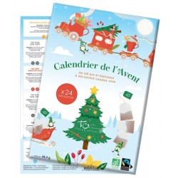 Calendrier de l'avent thé Bio collection limitée 50gr - Touch Organic