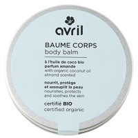 Baume Corps certifié Bio 200 ml - Avril karité coco tournesol senteur frangipane amande Aromatic provence